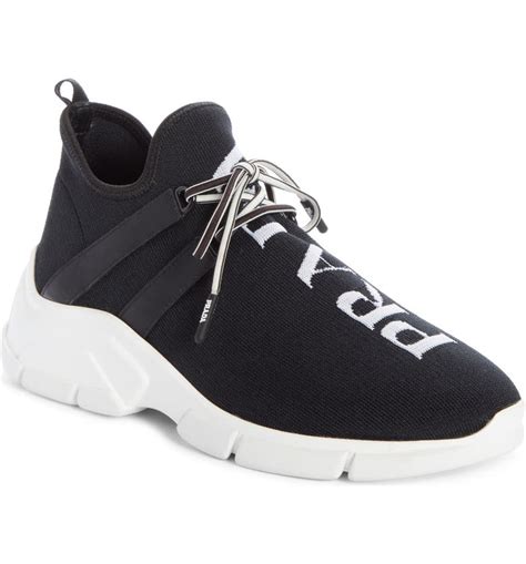 prada knit sneaker|Prada sneakers no closet.